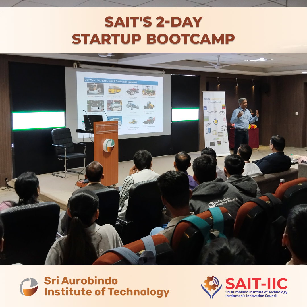 A Recap of the Dynamic Startup Bootcamp at Sri Aurobindo Institute of Technology