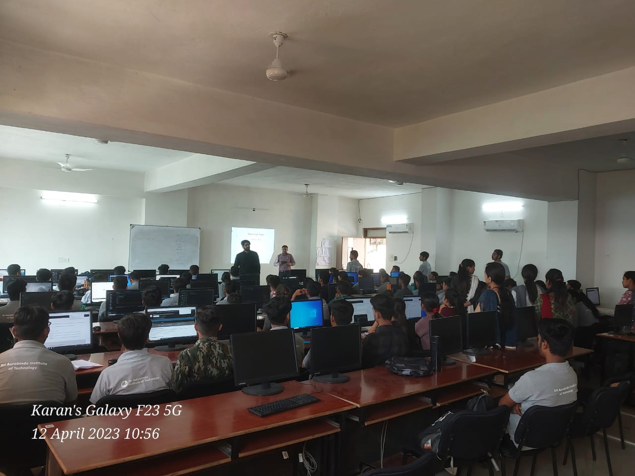 CSE Department - SAIT organized One Day Hands-on Workshop on Core Java