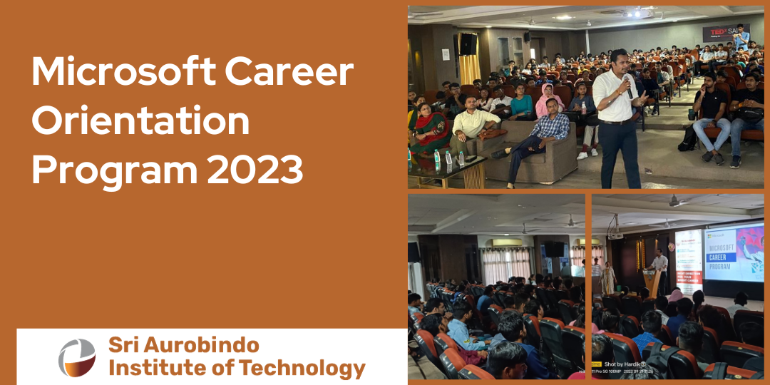 Microsoft Career Orientation Program 2023 at SAIT